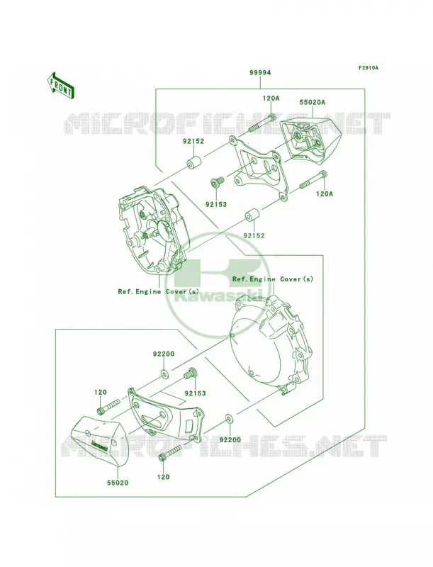 AccessoryEngine Guard Kawasaki MOTOS 1000 2012 Ninja ZX-10R  ZX1000JCF