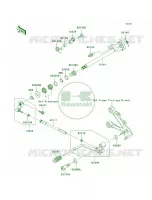 Gear Change Mechanism  600 kawasaki-motorfietsen 2007 Ninja ZX-6R 79