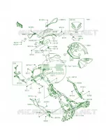 Cowling voor Kawasaki Ninja 300 ABS 2015