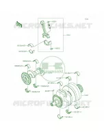 Crankshaft voor Kawasaki Ninja 300 ABS 2015
