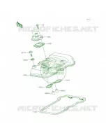 Cylinder Head Cover voor Kawasaki Ninja 300 ABS 2015