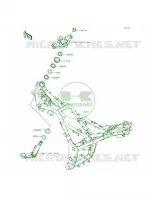 Frame voor Kawasaki Ninja 300 ABS 2015