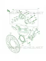 Front Brake voor Kawasaki Ninja 300 ABS 2015