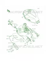 Fuel Evaporative SystemCA voor Kawasaki Ninja 300 ABS 2015