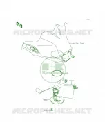 Fuel Pump voor Kawasaki Ninja 300 ABS 2015