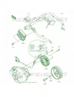 Generator voor Kawasaki Ninja 300 ABS 2015