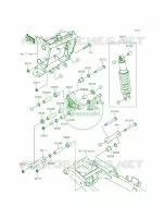 SuspensionShock Absorber voor Kawasaki Ninja 300 ABS 2015