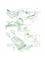 Taillights voor Kawasaki Ninja 300 ABS 2015