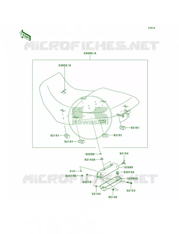 Seat Kawasaki MOTOS 100 2013 Versys 1000   KLZ1000ADF
