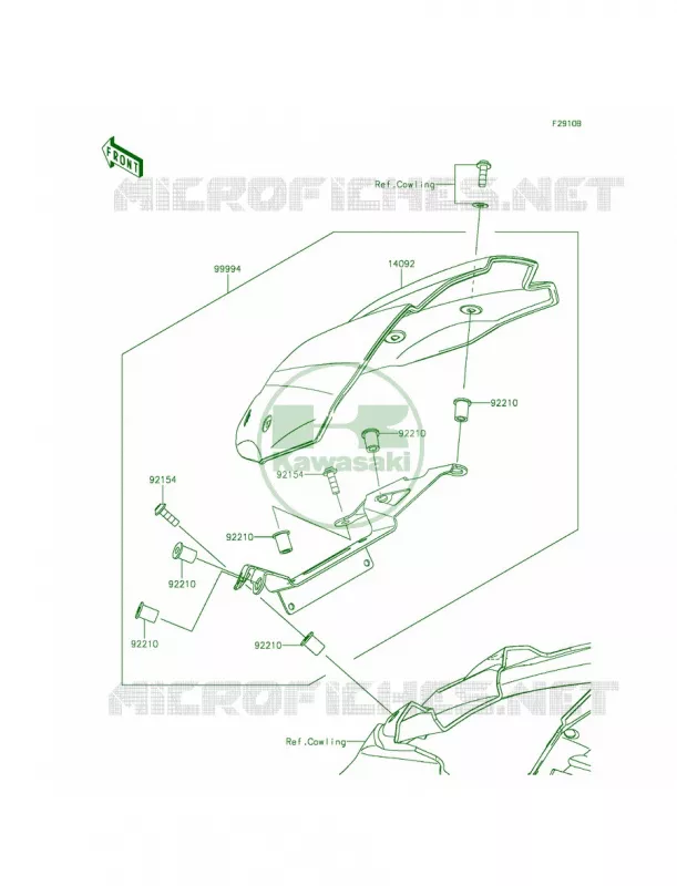 AccessoryMeter Cover Kawasaki MOTOS 800 2013 ZR800   ZR800ADS
