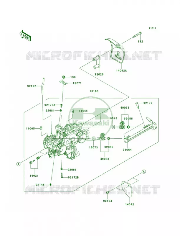 Throttle Kawasaki MOTOS 800 2011 W800   EJ800ABS