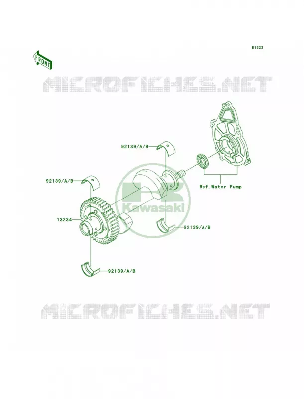 Balancer Kawasaki MOTOS 650 2011 ER-6n   ER650CBF