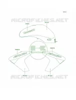 DecalsBlackA7F voor Kawasaki ER-6n  2006