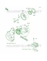 Generator voor Kawasaki ER-6n  2006