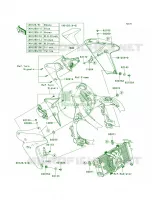 Shroud voor Kawasaki ER-6n  2006