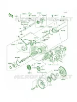 Starter Motor ER650AE046804 voor Kawasaki ER-6n  2006