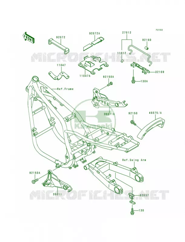 Battery Case Kawasaki MOTOS 750 1992 Zephyr 750  ZR750-C2