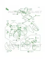 Air Filter voor Kawasaki Zephyr 1991