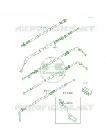 Cable voor Kawasaki Zephyr 1991