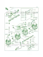 Carburetor voor Kawasaki Zephyr 1991