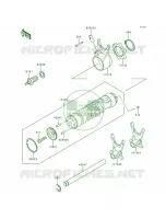 Change DrumShift Fork voor Kawasaki Zephyr 1991