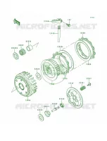 Clutch voor Kawasaki Zephyr 1991