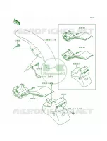 Fender voor Kawasaki Zephyr 1991