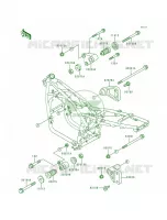 Frame Fitting voor Kawasaki Zephyr 1991