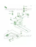 Gear Change Mechanism voor Kawasaki Zephyr 1991