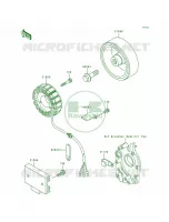 Generator voor Kawasaki Zephyr 1991