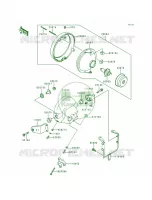 Head Lamp voor Kawasaki Zephyr 1991