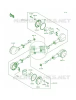 Turn Signal voor Kawasaki Zephyr 1991