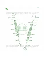 Valve voor Kawasaki Zephyr 1991